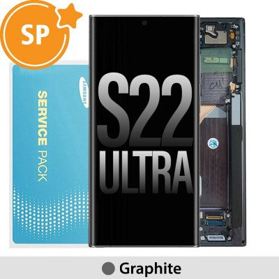 Tecguru_Samsung Galaxy S22 Ultra 5G S908B OLED Screen Replacement Digitizer GH82-27488A (Service Pack)-Phantom Black Tecguru_Samsung Galaxy S22 Ultra 5G S908B OLED Screen Replacement Digitizer GH82-27488A (Service Pack)-Phantom Black